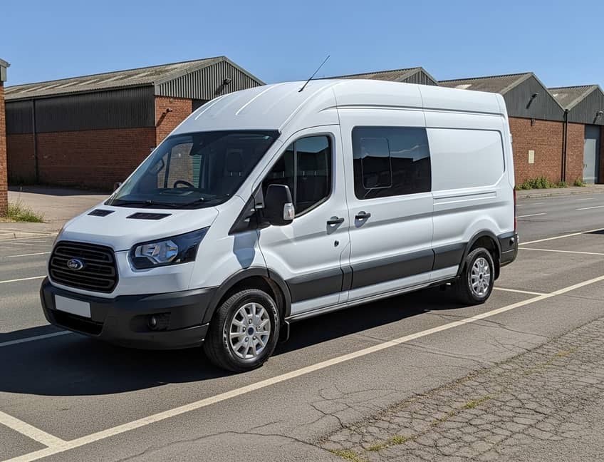 Professional vehicle representing quality